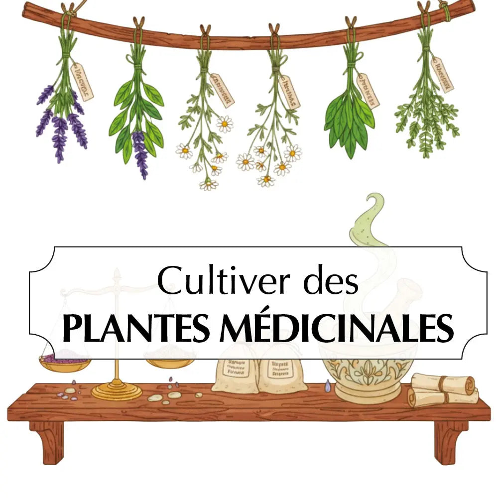ASSORTIMENT POUR CULTIVER DES PLANTES MÉDICINALES