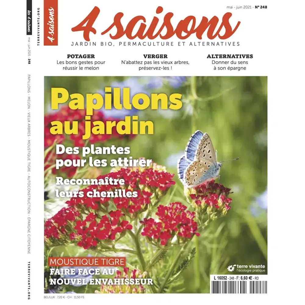 MAGAZINE 4 SAISONS - n248 PAPILLONS AU JARDIN