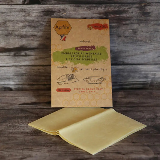 1 FILM REUTILISABLE EN CIRE D'ABEILLE XL 
