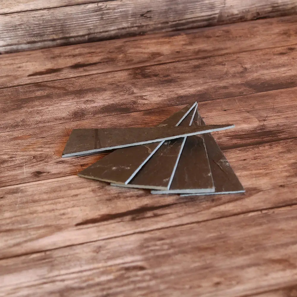 5 PIQUETS ARDOISE TRIANGULAIRE 