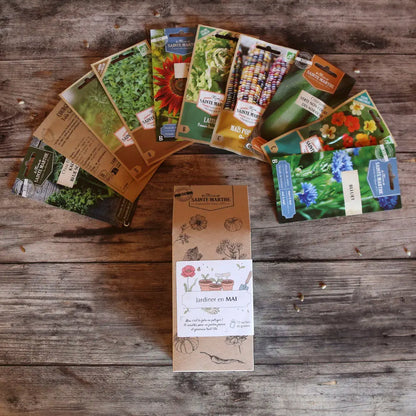 ASSORTIMENT POUR JARDINER EN MAI 