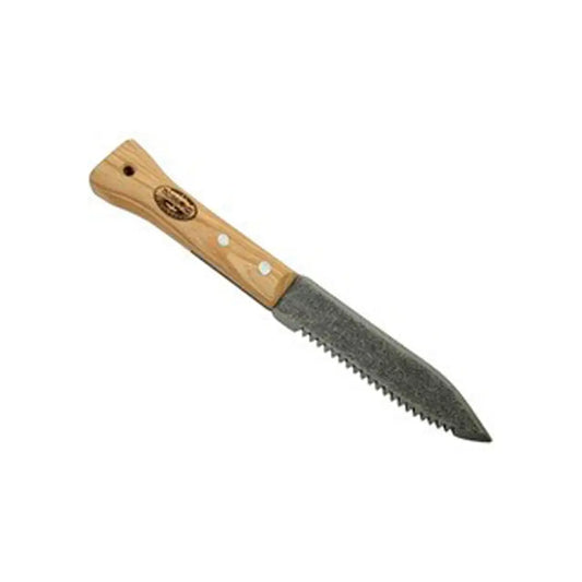 COUTEAU HORI HORI A LAME DENTELEE 
