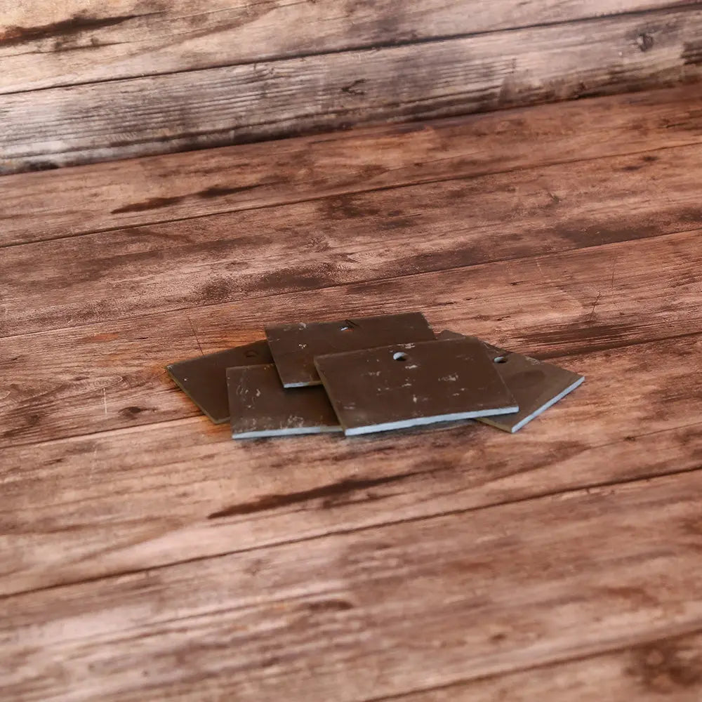 ETIQUETTES ARDOISES x5 - 95 x 70mm 