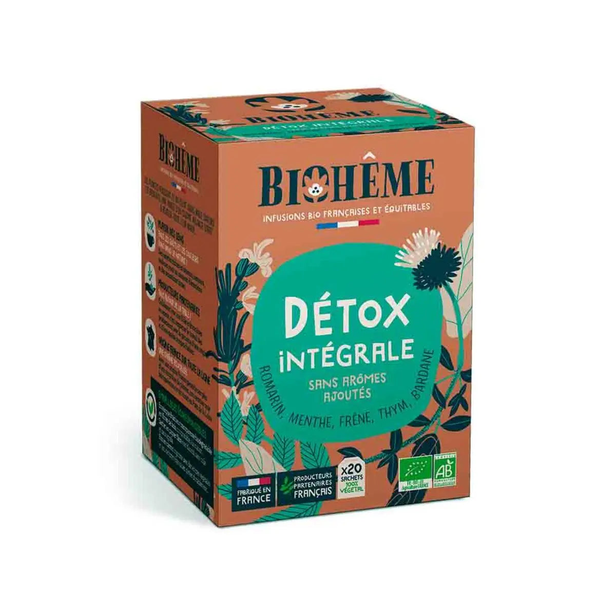 INFUSION BIOHÊME - DETOX INTÉGRALE 