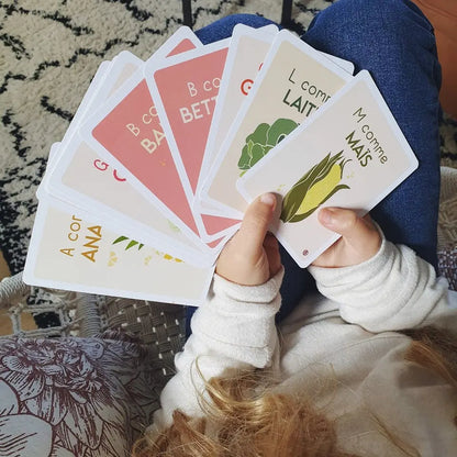 JEU DE CARTES - J'APPRENDS L'APHABET 