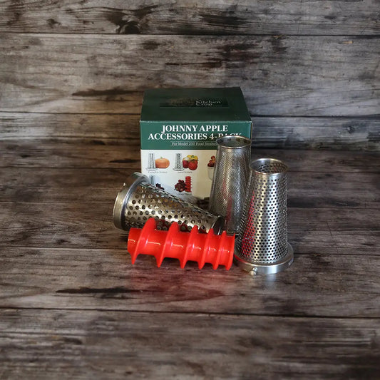 KIT 3 GRILLES (PETITS FRUITS/POTIRONS/RAISINS) POUR MOULIN A COULIS 