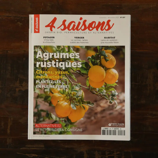 MAGAZINE 4 SAISONS - n257 AGRUMES RUSTIQUES 