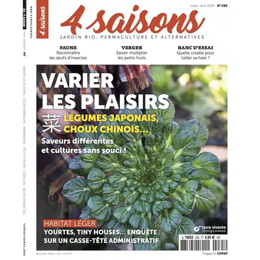 MAGAZINE 4 SAISONS - n265 VARIER LES PLAISIRS 
