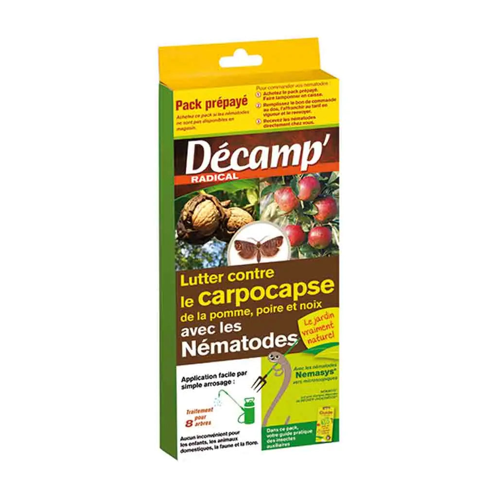 NEMATODES CONTRE LE CARPOCAPSE DE LA POMME, POIRE ET NOIX 