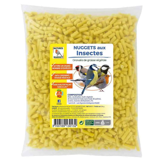 NUGGETS AUX INSECTES 550grs 