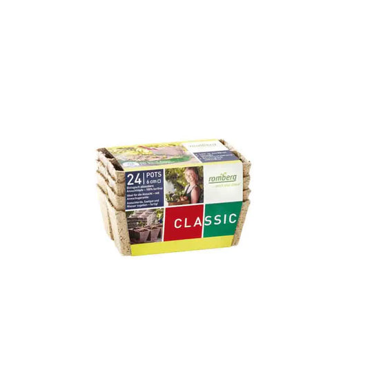 PLAQUE DE POTS COCO CARRE x 24 